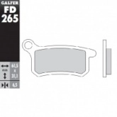 Колодки тормозные Galfer FD265G1054