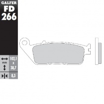 Колодки тормозные Galfer FD266G1375