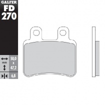 Колодки тормозные Galfer FD270G1050