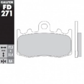 Колодки тормозные Galfer FD271G1375