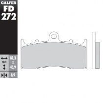 Колодки тормозные Galfer FD272G1370
