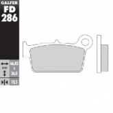 Колодки тормозные Galfer FD286G1396