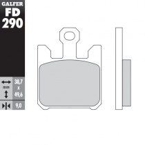 Колодки тормозные Galfer FD290G1054