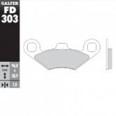 Колодки тормозные Galfer FD303G1397