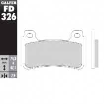 Колодки тормозные Galfer FD326G1054