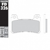 Колодки тормозные Galfer FD326G1370