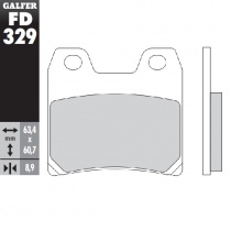 Колодки тормозные Galfer FD329G1054