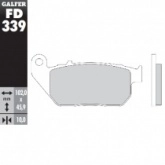 Колодки тормозные Galfer FD339G1370