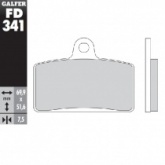 Колодки тормозные Galfer FD341G1054