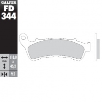 Колодки тормозные Galfer FD344G1375