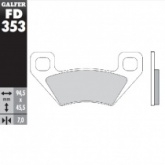 Колодки тормозные Galfer FD353G1054