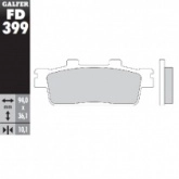 Колодки тормозные Galfer FD399G1054