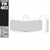 Колодки тормозные Galfer FD402G1370