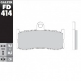 Колодки тормозные Galfer FD414G1375