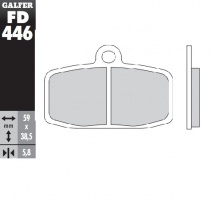 Колодки тормозные Galfer FD446G1054