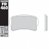 Колодки тормозные Galfer FD460G1054
