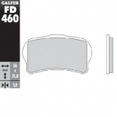 Колодки тормозные Galfer FD460G1805