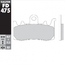Колодки тормозные Galfer FD475G1375