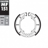 Колодки тормозные Galfer MF151G2165