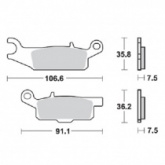 Колодки тормозные Pro-x 37.265102