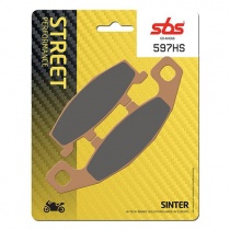 Колодки тормозные SBS 597HS
