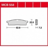Колодки тормозные TRW Lucas MCB558SI