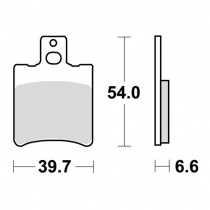 Колодки тормозные TRW Lucas MCB644