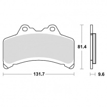Колодки тормозные TRW Lucas MCB655