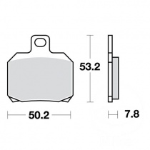 Колодки тормозные TRW Lucas MCB700RQ