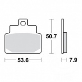 Колодки тормозные TRW Lucas MCB709