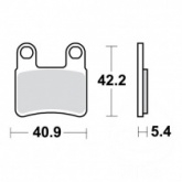 Колодки тормозные TRW Lucas MCB875P