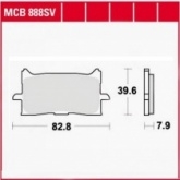 Колодки тормозные TRW Lucas MCB888SV
