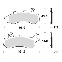 Колодки тормозные TRW Lucas MCB895