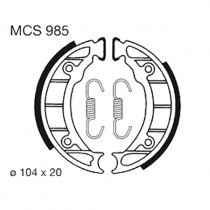 Колодки тормозные TRW Lucas MCS985