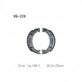 Колодки тормозные Vesrah VB-228