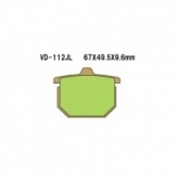 Колодки тормозные Vesrah VD-112JL