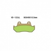 Колодки тормозные Vesrah VD-123JL
