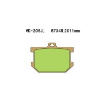 Колодки тормозные Vesrah VD-205JL