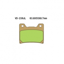Колодки тормозные Vesrah VD-236JL