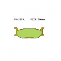 Колодки тормозные Vesrah VD-255JL