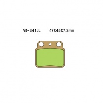 Колодки тормозные Vesrah VD-341JL