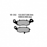 Колодки тормозные Vesrah VD-352