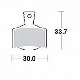 Колодки тормозные Moto-Master 730946