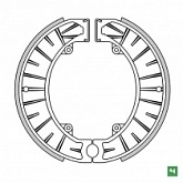 Колодки тормозные Newfren GF1126