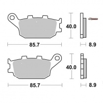 Колодки тормозные Renthal BP-508
