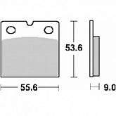 Колодки тормозные SBS 506HF