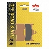 Колодки тормозные SBS 799SI