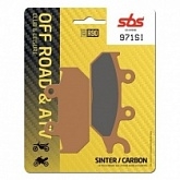 Колодки тормозные SBS 971SI
