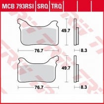 Колодки тормозные TRW Lucas MCB793TRQ