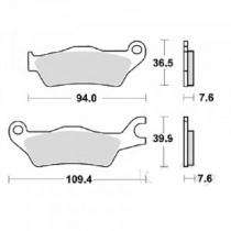 Колодки тормозные TRW Lucas MCB896TRQ